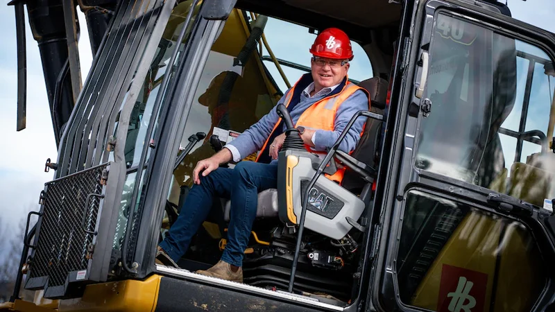 'The diggers have arrived': Works begin on Hobart's $1.13b stadium