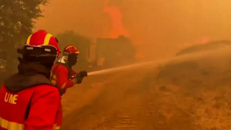 Spain declares national emergency over wildfires