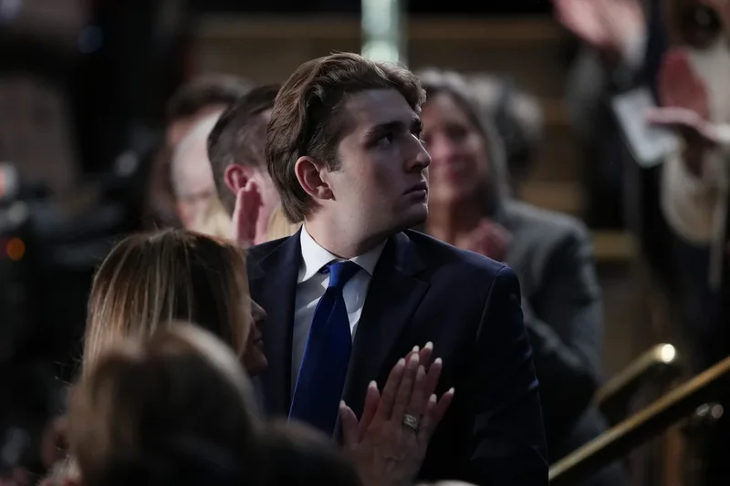 Democratic rep says Barron Trump shouldn’t escape scrutiny over Andrew and Tristan Tate: ‘He’s a full-blown adult’