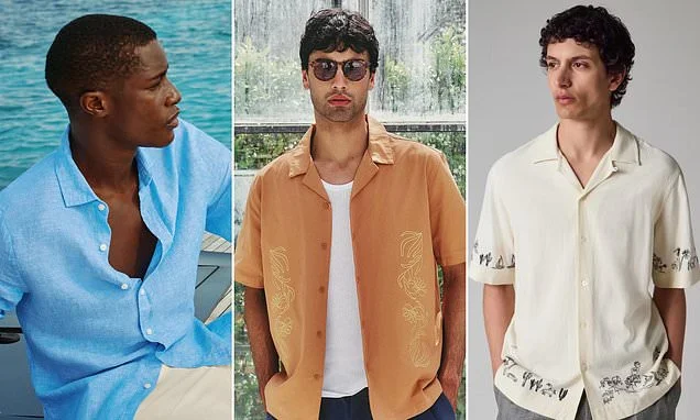 Holiday looks men love - and women secretly hate. From Hawaiian shirts to loin-skimming shorts, these egregious crimes against fashion should never see sunlight says HANNAH SKELLEY. Here's what to wear instead