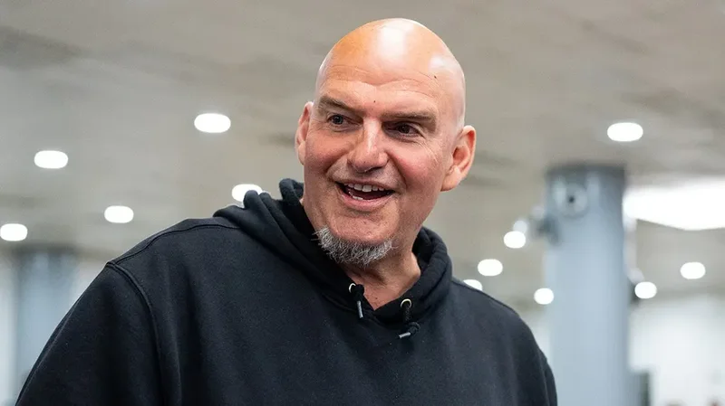 John Fetterman makes it 'very clear' that he's 'not going to be a Republican' despite Dem backlash