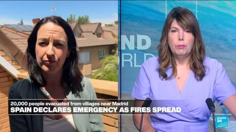 Spain declares emergency as fires spread