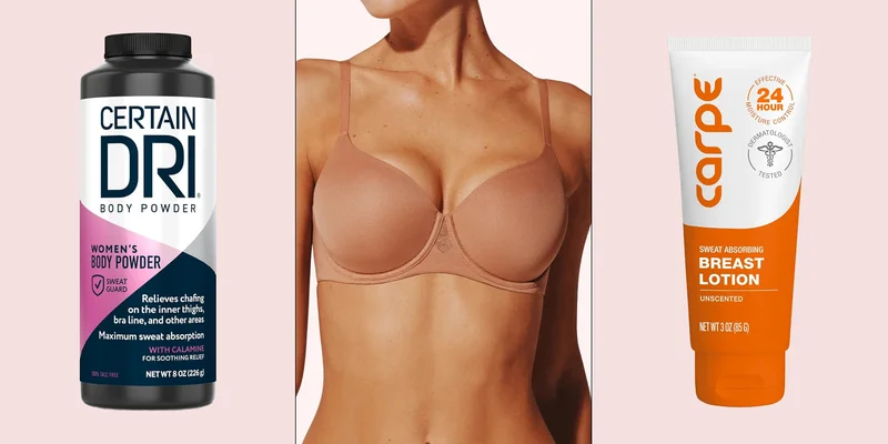 How to prevent boob sweat, according to experts