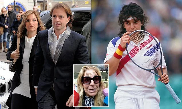 Former World No 1 tennis star reveals her $41m fortune has 'vanished' - as she accuses ex-husband of draining her accounts