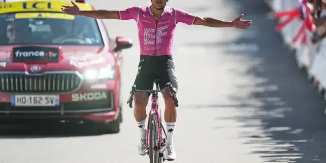 Carapaz claims Tour de France 18th stage as Pogacar loses key teammate