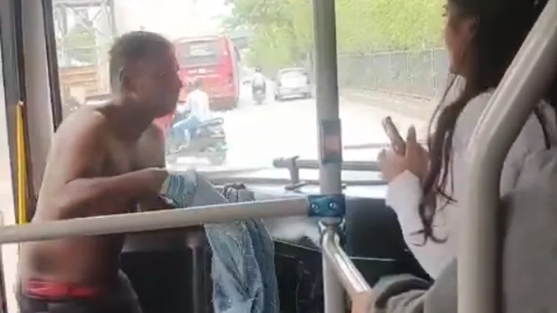 Sexual harassment case registered after BMTC bus assault video goes viral; police hunt for suspect