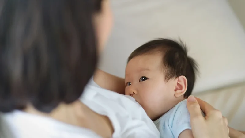 Nursing babies spit backwash into the breast—and that’s a good thing