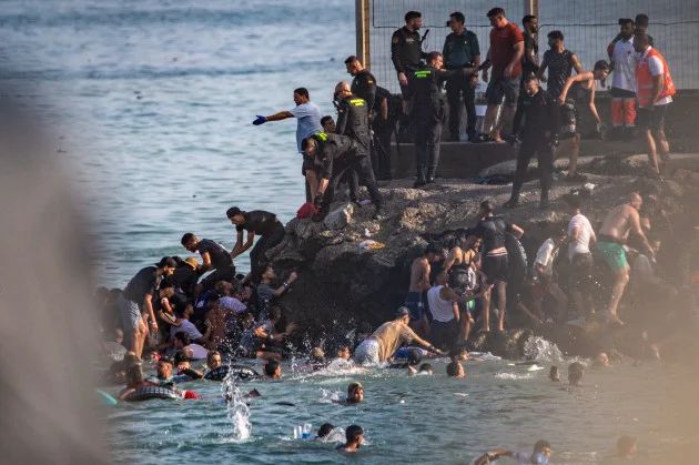 Ceuta crisis: Around 49,000 migrants cross from Morocco to Spanish enclave in North Africa