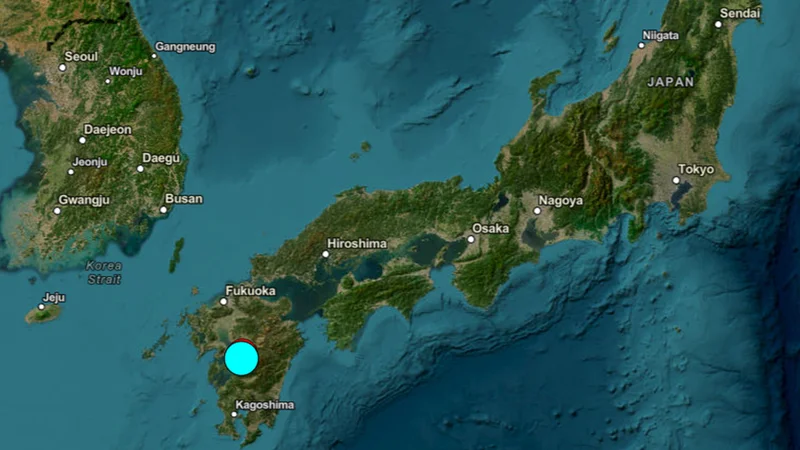 Magnitude 7.1 earthquake hits Japan’s Kyushu region