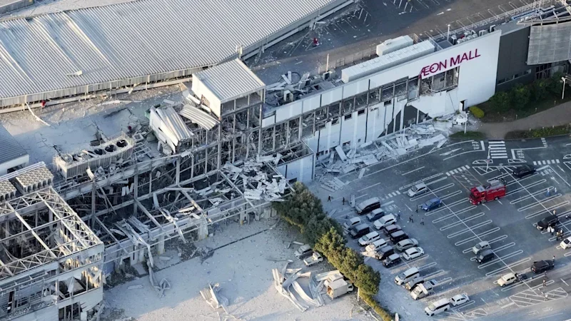 Powerful earthquake hits Japan, injuring at least 50