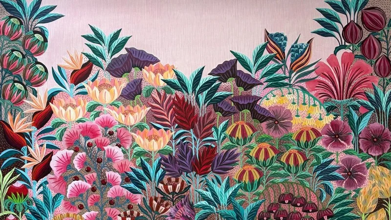 Shape of My Heart at KYNKYNY showcases fantastical flowers by Nidhi Mariam Jacob