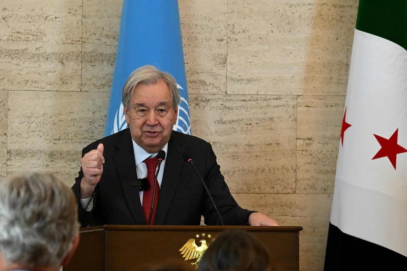 FM Fidan, UN chief Guterres discuss regional developments