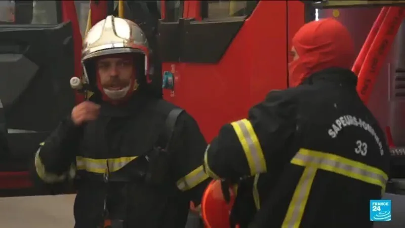 France : Firefighters face fatigue after days of relentless fighting
