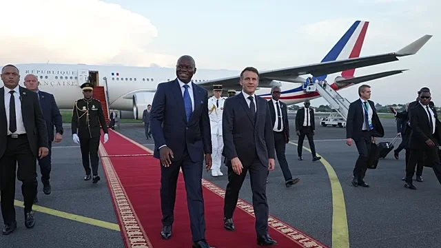Gabon's President Oligui Ngema arrives in France for state visit