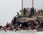 Thousands of migrants enter tiny Spanish enclave of Ceuta from Morocco
