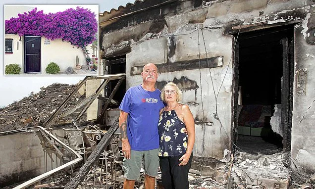 The Spanish villa we put years of love and labour into was consumed by wildfires in hours... but we're the lucky ones