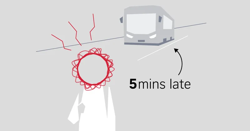 Why your wait for a bus in Singapore feels so long even when it is on time