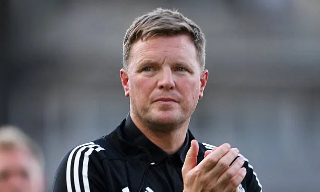 Eddie Howe sends emotional message to Newcastle fans as club confirms bombshell exit - and labels his five-year spell at St James' Park a 'privilege of my lifetime'