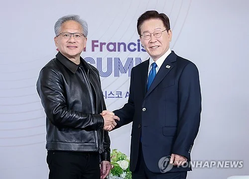 Nvidia chief says will announce US$500 bln partnership with SK Group in meeting with Lee