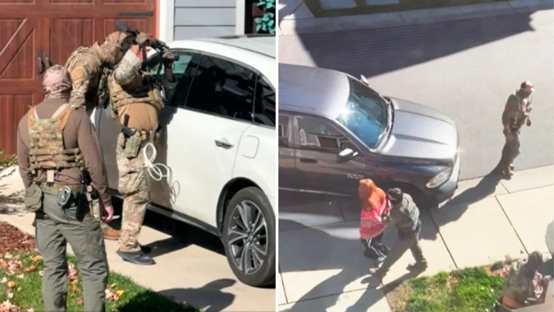 Two North Carolina women say they were held at gunpoint and detained after honking to warn of immigration agents