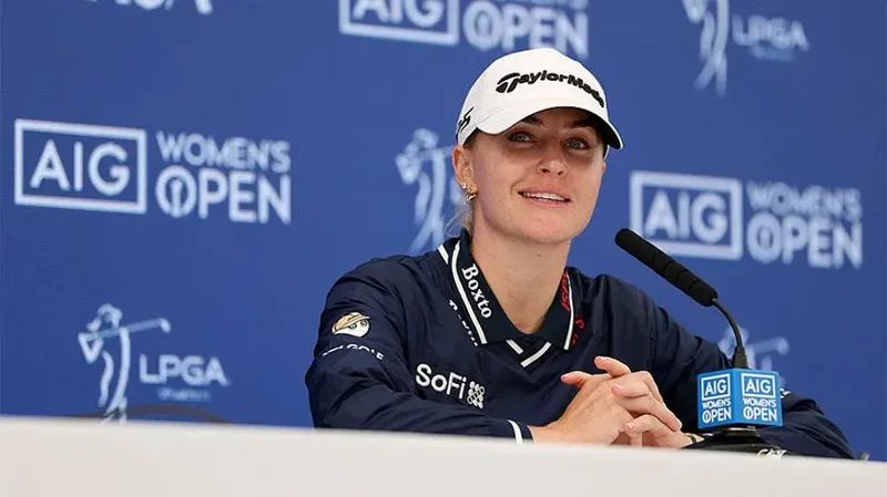 Charley Hull pulls off savage lottery prank on her caddie at Women's British Open