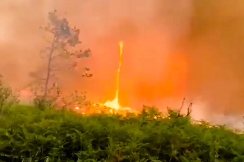 Wildfires can create tornadoes, lightning and extreme weather miles away – here’s how