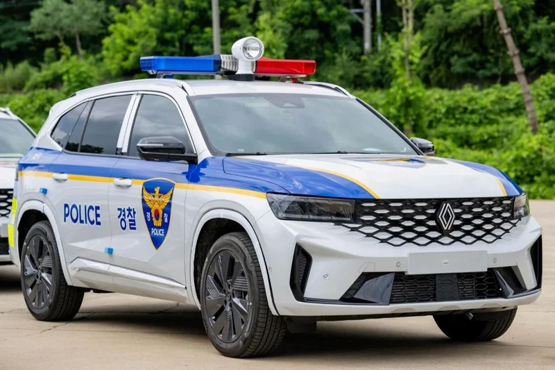 Renault Korea enters police patrol vehicle market with Grand Koleos