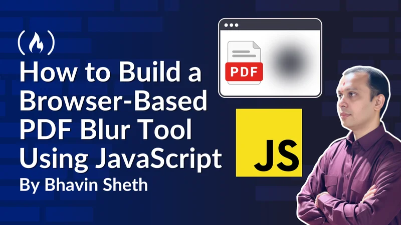 How to Build a Browser-Based PDF Blur Tool Using JavaScript