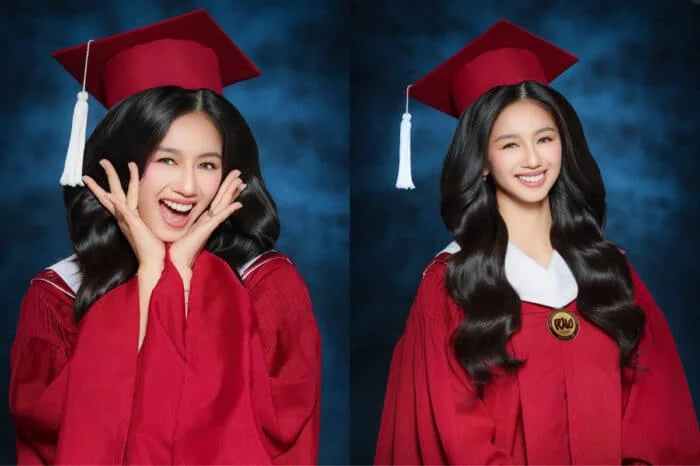 Kaori Oinuma finishes college, earns psychology degree