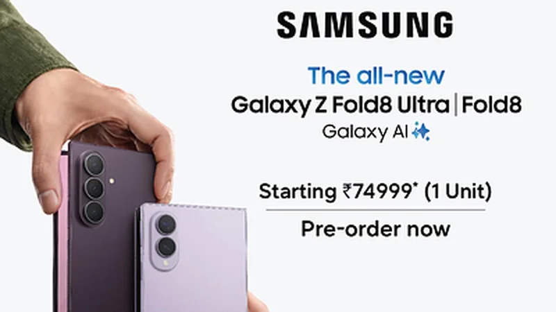 Reliance Digital Brings Samsung's Latest Galaxy Z Fold8 Series and Galaxy Z Flip8 to Stores Across India