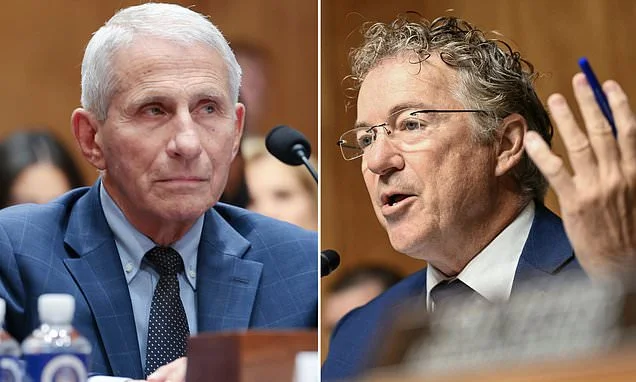 Dr. Fauci REFUSES to answer any COVID-19 questions and blasts Rand Paul's 'unhinged obsession' with him as he invokes Fifth Amendment