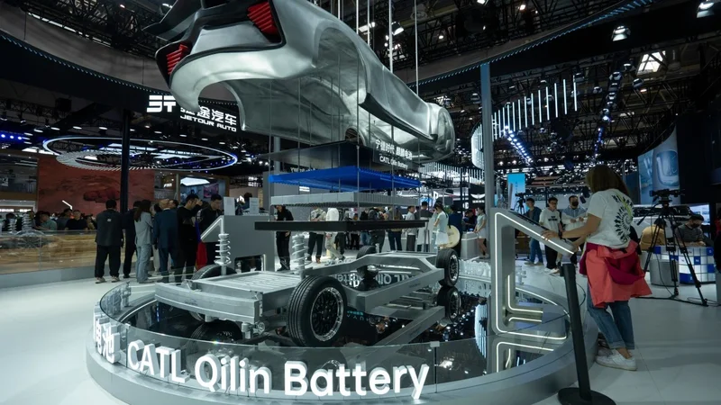 Chinese battery giant CATL posts record quarterly profits amid green energy boom