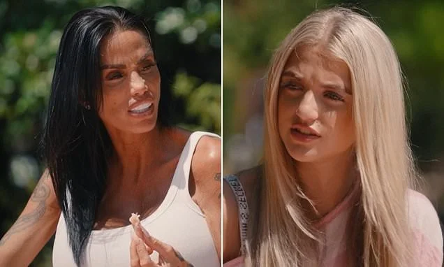 Katie Price and Peter Andre to come face-to-face for the first time in 16 years but not before glamour model takes a fresh swipe at ex in daughter's reality show The Princess Diaries