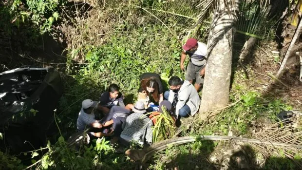 Ombak driver rescued from Kalinga ravine