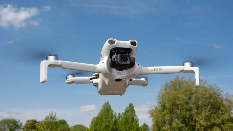 The unique DJI Lito X1 drone is packed full of functionality and you can't buy it in the USA