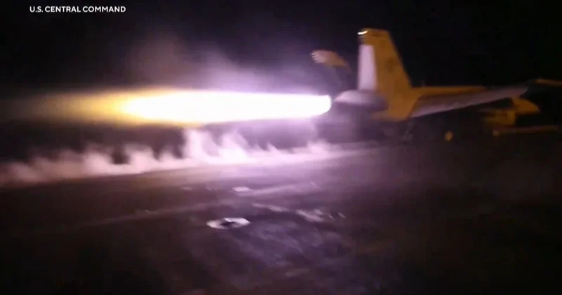 U.S. launches strikes on Iran after attempted missile attacks against American forces