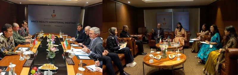 Iran discusses ways to deepen health ties with India, Indonesia