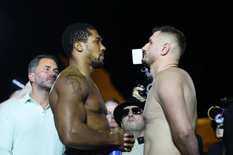 Anthony Joshua Vs. Kristian Prenga Start Time, Ring Walks And Weigh-In Results