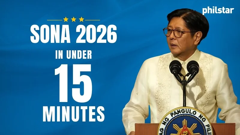 Supercut: Marcos' 2026 SONA in under 15 minutes