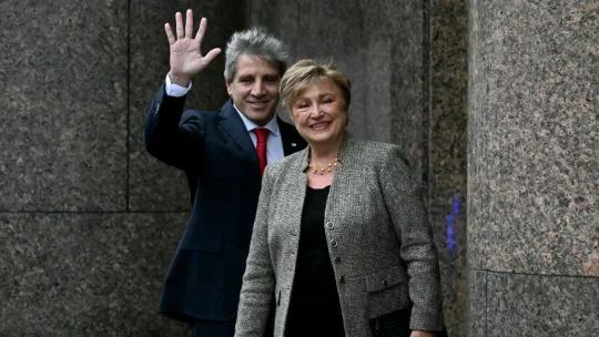 IMF chief visits Milei as Argentina’s US$57-billion bill comes due