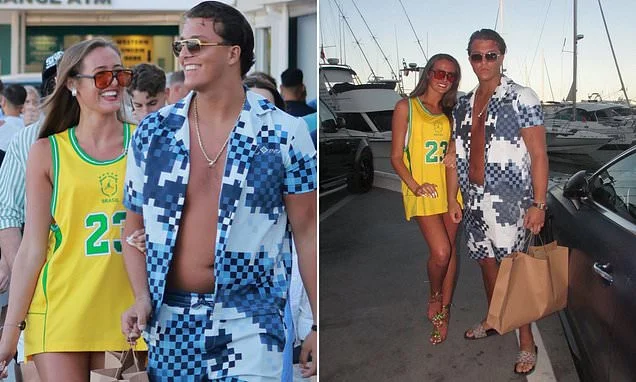 Venezuela Fury, 16, shares holiday photos with new husband Noah Price, 19, in Marbella as mum Paris brands them the 'best couple ever'