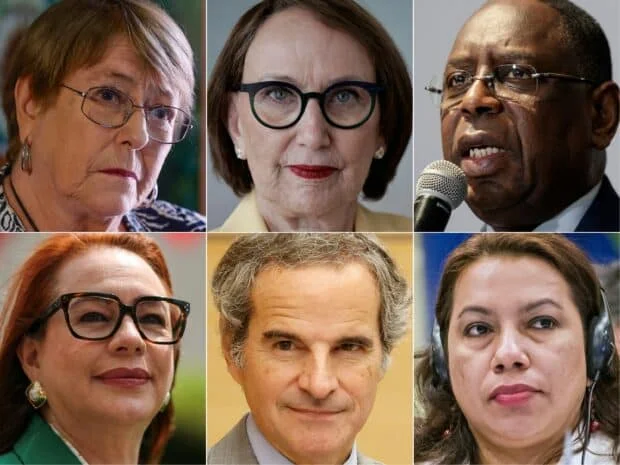 Six candidates to lead UN take stage for televised debate