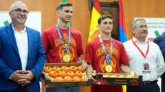Ruiz & Gavi's reward for win... 150kg of tomatoes
