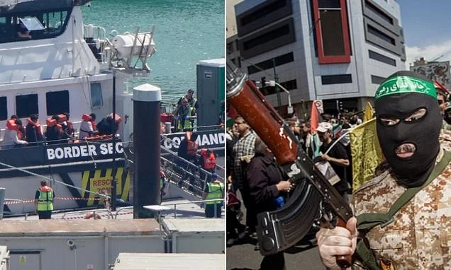 Former head of 'British FBI' says small boats 'filled with young, military aged men' should 'scare the life' out of the public