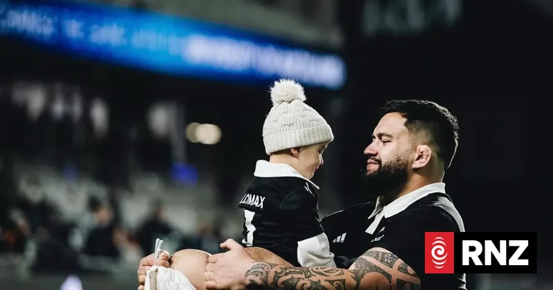 Fatherhood inspires All Black Tyrel Lomax to reconnect with his Māoritanga
