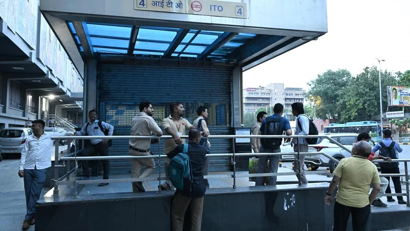 17 Delhi Metro stations closed for third day in a row amid CJP-led protest