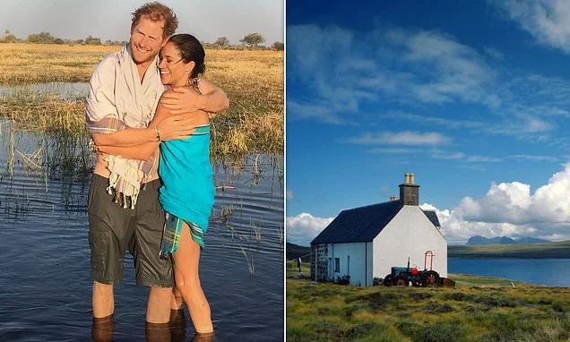 Revealed: Prince Harry and Meghan Markle's secret escape to a tycoon's idyllic Scottish isle