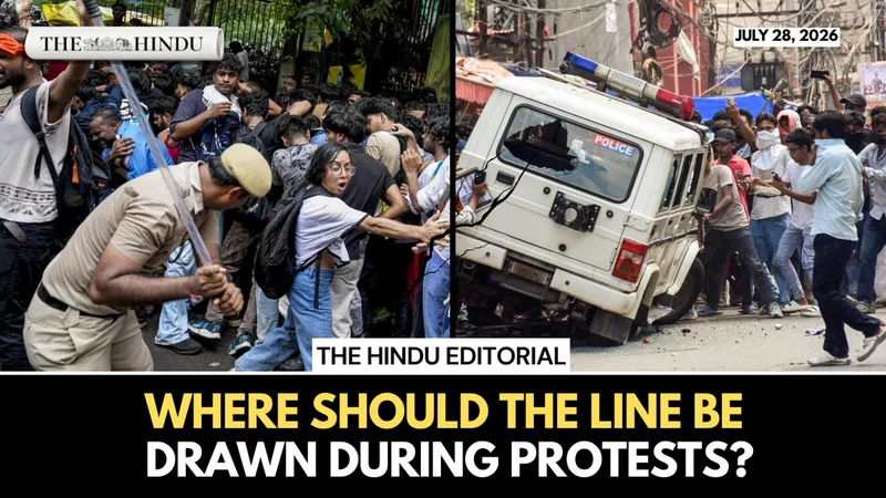 Can India balance the right to protest and public order? | The Hindu Editorial