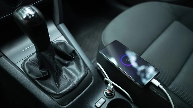 Does charging your phone in your car waste gas?