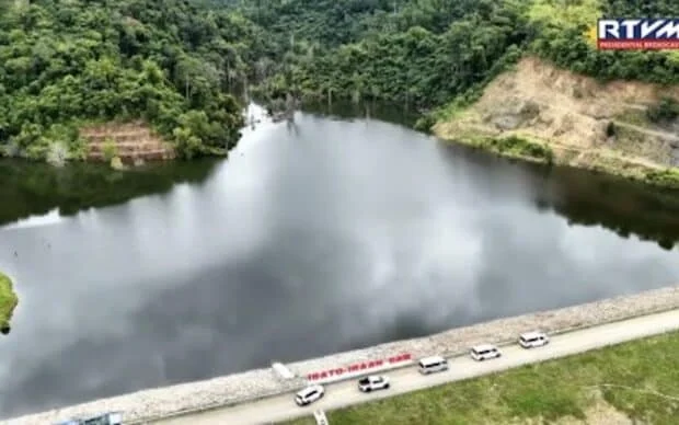 PBBM leads inauguration of Palawan's largest irrigation dam